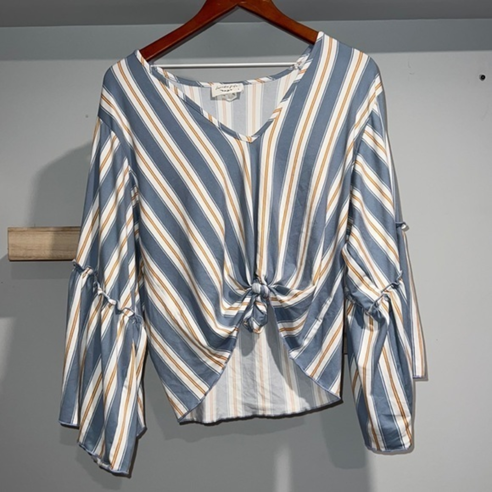 boho blouse long sleeve super‎ soft bell sleeve
